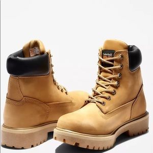 Never worn MEN'S DIRECT ATTACH 6" WATERPROOF WORK BOOT